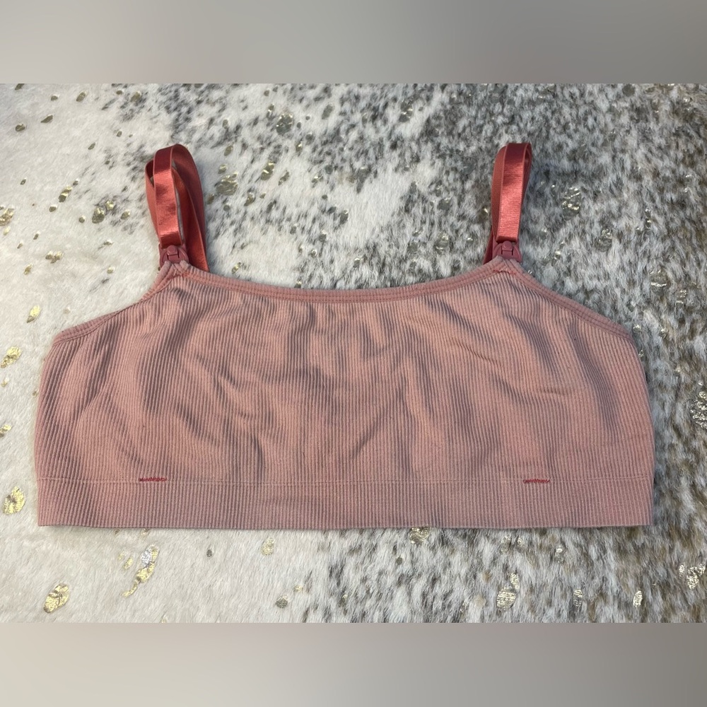 5 for $25🔥XL Mauve Pink Nursing‎ Bralette
